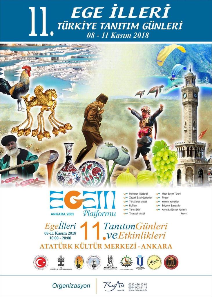 11. EGE İLLERİ TANITIM GÜNLERİ TAMAMLANDI