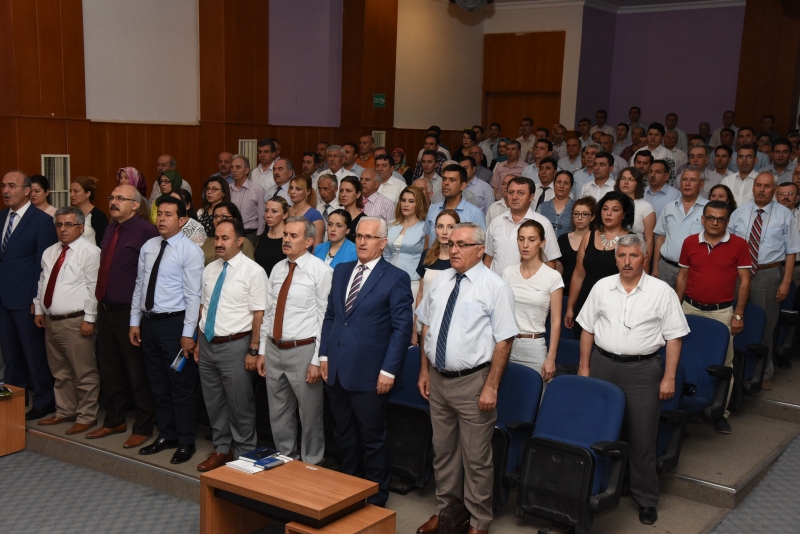 2015-2016 Eğitim Öğretim Yılı Sonu Müdürler Değerlendirme Toplantısı yapıldı