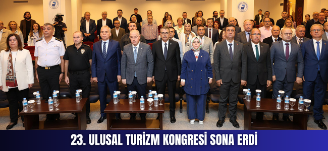 23. Ulusal Turizm Kongresi Sona Erdi