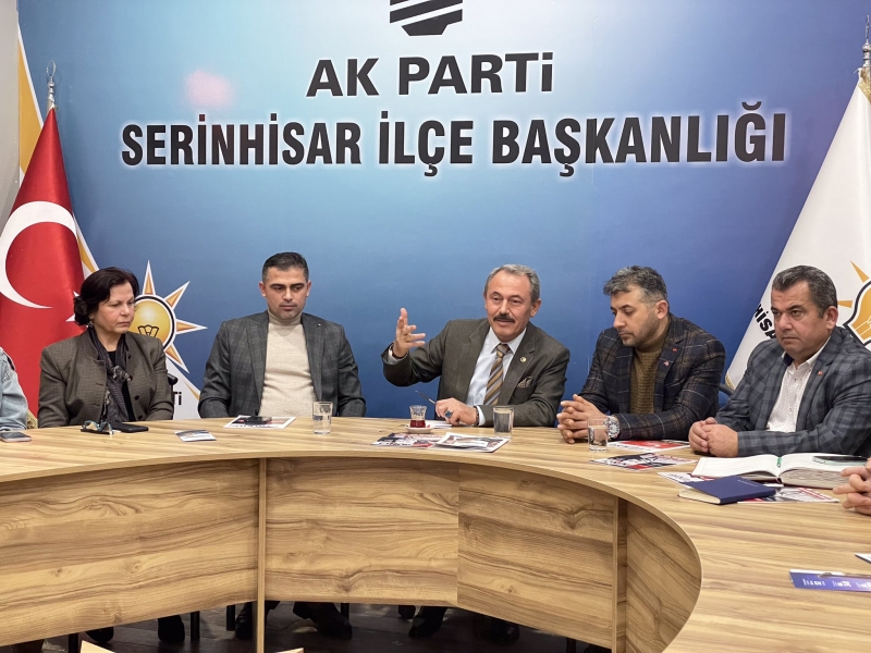 AK Parti Denizli Milletvekili Şahin Tin, Serinhisar ilçesindeki sağlık hizmetine dair yeni gelişmelerle ilgili bilgiler verdi!