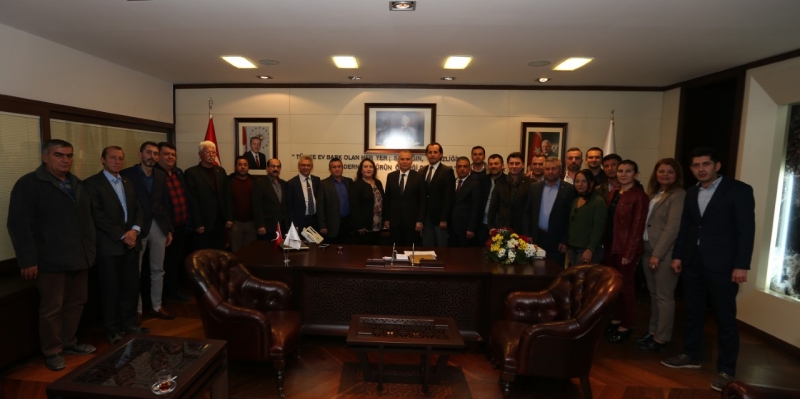 AK Parti Sarayköy Teşkilatı’ndan Başkan Zolan’a ziyaret