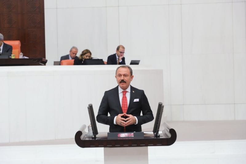 AK Partili Şahin Tin, TBMM kürsüsünden böyle seslendi;     SANAYİLEŞMENİN VE ÜRETİMİN TEMELİ İSTİKRARDIR!