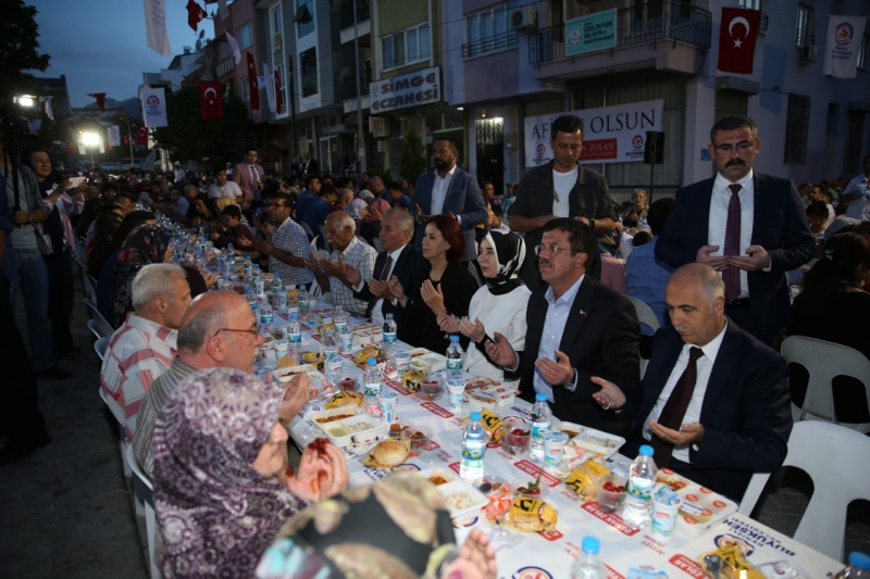 Akkonak'ta iftar bereketi