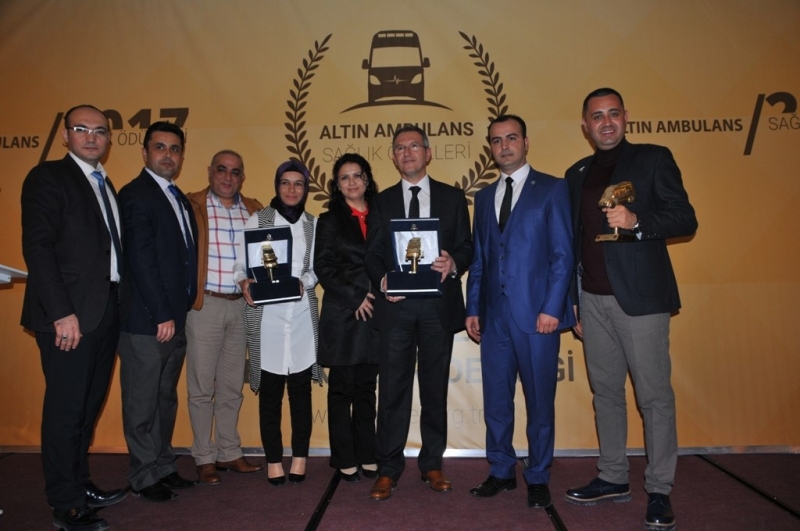 Altın Ambulans ödülü Denizli’nin oldu.