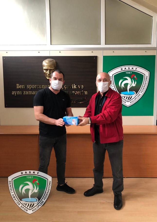 AMATÖRLERE MASKE DESTEĞİ