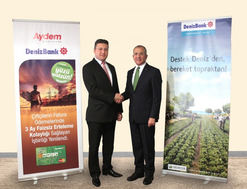 Aydem Elektrik ile DenizBank Çiftçilere Fatura Ödemelerinde 3 Ay Masrafsız ve Faizsiz Erteleme Kolaylığı Sağlayacak