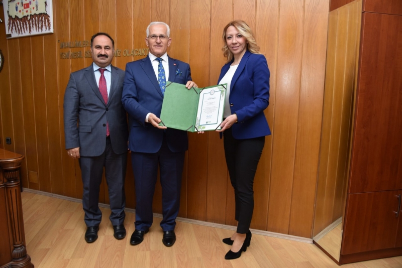 Ayşe Yusuf Erdemir Anaokuluna Çevre Beratı