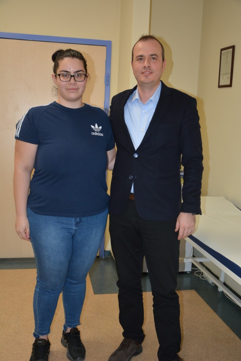 BABA KIZ PAÜ HASTANESİNİ TERCİH ETTİ