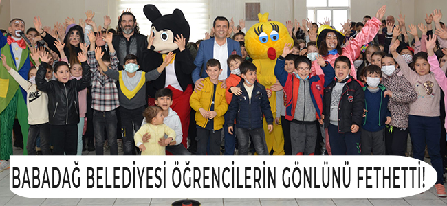 Babadağ Belediyesi Öğrencilerin Gönlünü Fethetti!