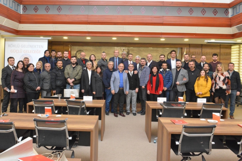 BAŞKAN ERDOĞAN: “BASIN, ORTAK SESİMİZDİR!”