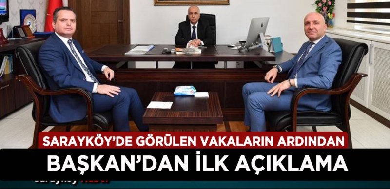 BAŞKAN ÖZBAŞ'TAN İLK AÇIKLAMA