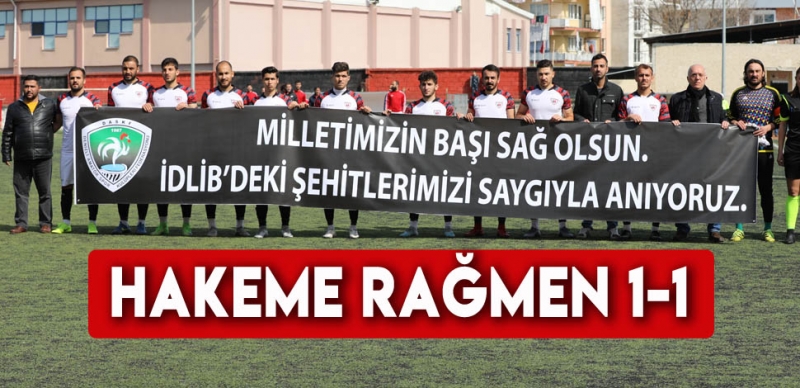 BİR PUAN OLSUN BİZİM OLSUN 