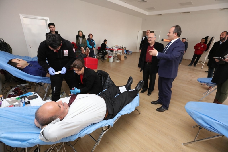 Büyükşehir DESKİ’den 5. geleneksel kan bağışı