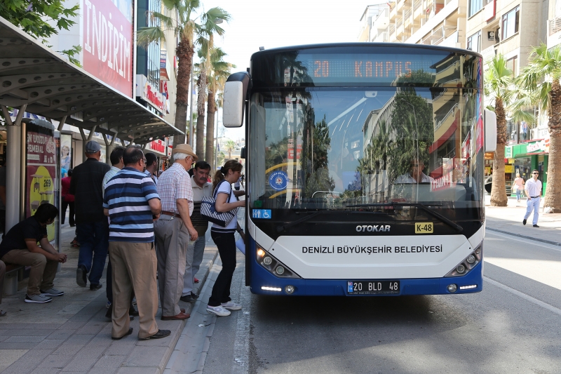 Büyükşehir otobüsleri ücretsiz