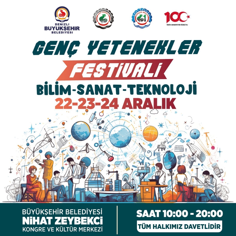 Büyükşehir’den “Genç Yetenekler Festivali  Bilim, sanat, teknoloji bu festivalde