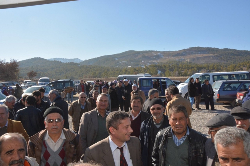 ÇAMELİ-ACIPAYAM YOLUNDA KAMULAŞTIRMA ÇALIŞMASI