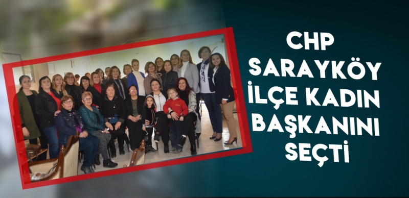 CHP KADIN KOLLARI BAŞKANI ATLIHAN OLDU 