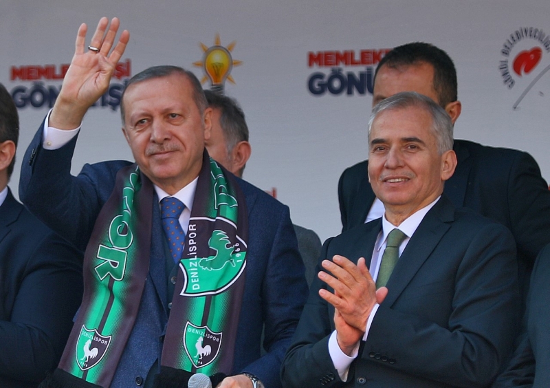 Denizli, Cumhurbaşkanı Erdoğan'ı bağrına bastı