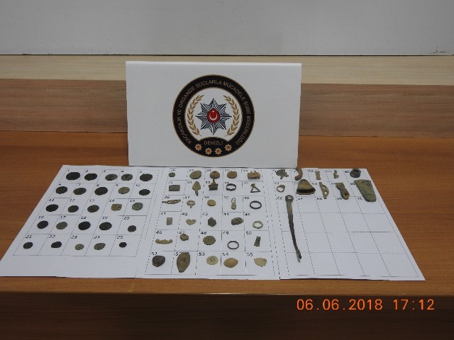 Denizli Emniyet Müdürlüğü görevlileri tarafından ilimizde “Tarihi Eser Kaçakçılığı” suçunu işlemek isteyen şahıs ve organizasyonlara yönelik iki ayrı yakalama çalışması yapıldı.