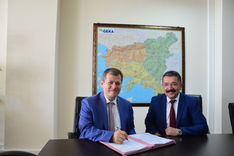 DENİZLİ İŞKUR İLE GÜNEY EGE KALKINMA AJANSI (GEKA) ARASINDA SÖZLEŞME İMZALANDI