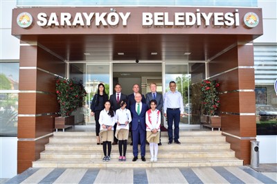 DENİZLİ ŞAMPİYONLARINDAN, BAŞKAN ÖZBAŞ’A ZİYARET