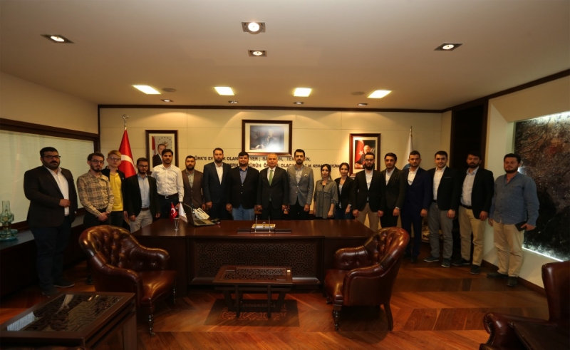 Gençlik Kolları'ndan Başkan Zolan'a ziyaret