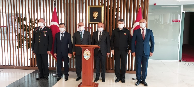 İçişleri Bakan Yardımcısı Vali Mehmet Ersoy Denizli'ye geldi. 