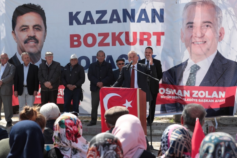 İnceler ve Çardak'ta Başkan Zolan coşkusu