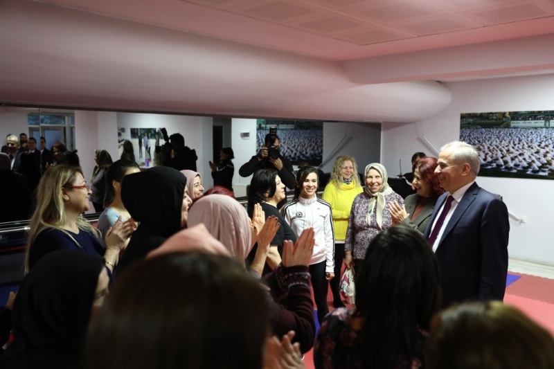 Kadınlar pilates ve zumbayı çok sevdi