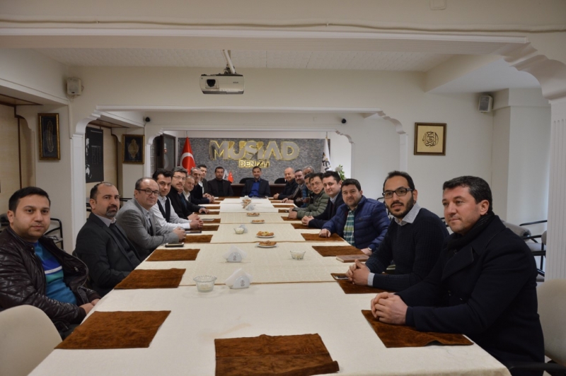 Makina Sanayici İşadamları Derneği (MAKSİAD) Başkanı Mehmet Sarı ve Yönetim kurulu üyeleri MÜSİAD’ı ziyaret etti.