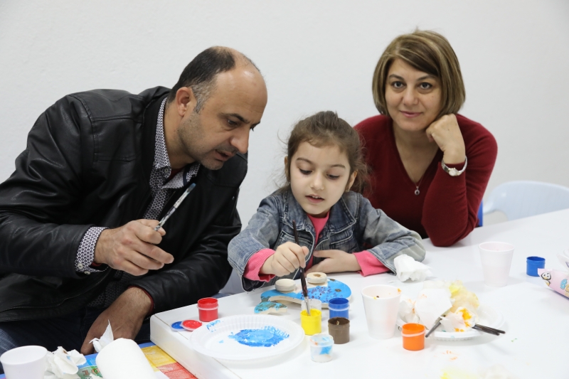 Marifetli Minik Eller Ahşapla Buluştu