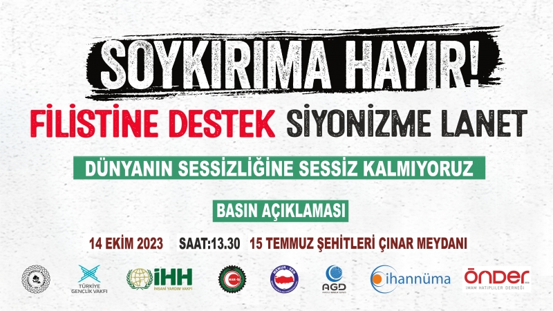 MEMUR-SEN: DÜNYANIN SESSİZLİĞİNE SESSİZ KALMAYACAĞIZ