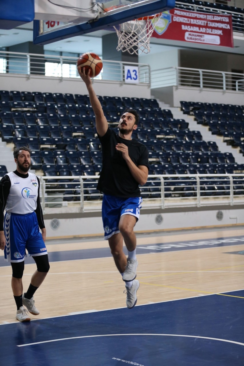 MERKEZEFENDİ BELEDİYESİ DENİZLİ BASKET TAKTİK ÇALIŞTI