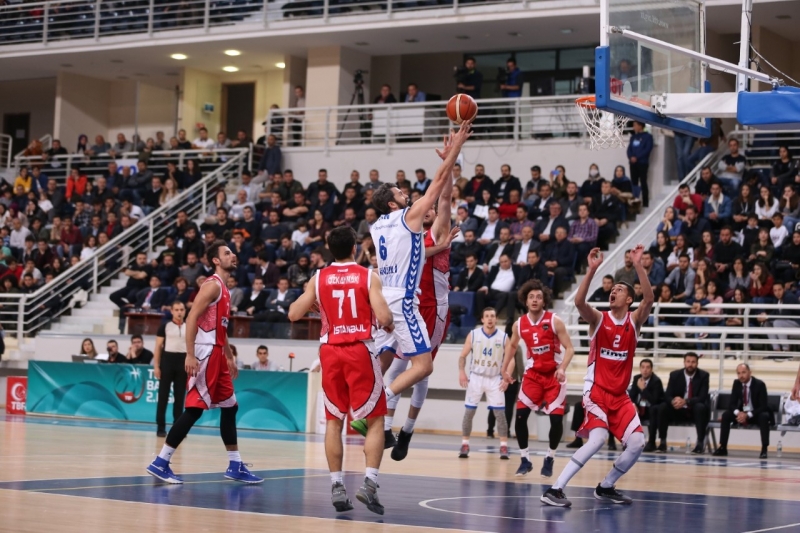 MERKEZEFENDİ BELEDİYESİ DENİZLİ BASKET ŞAŞIRTMADI: 77-41