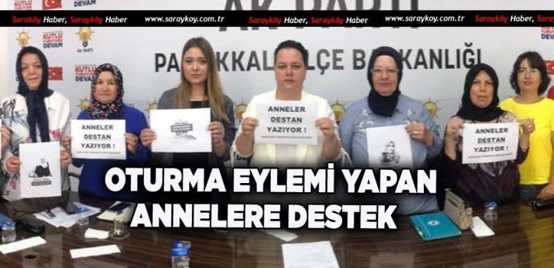 MİLLETVEKİLİ ÖK'DEN ANNELERE DESTEK 