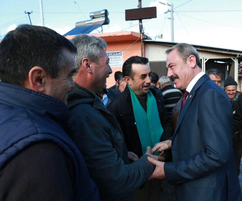 Milletvekili Şahin Tin, Tavas’ta vatandaşlarla buluştu