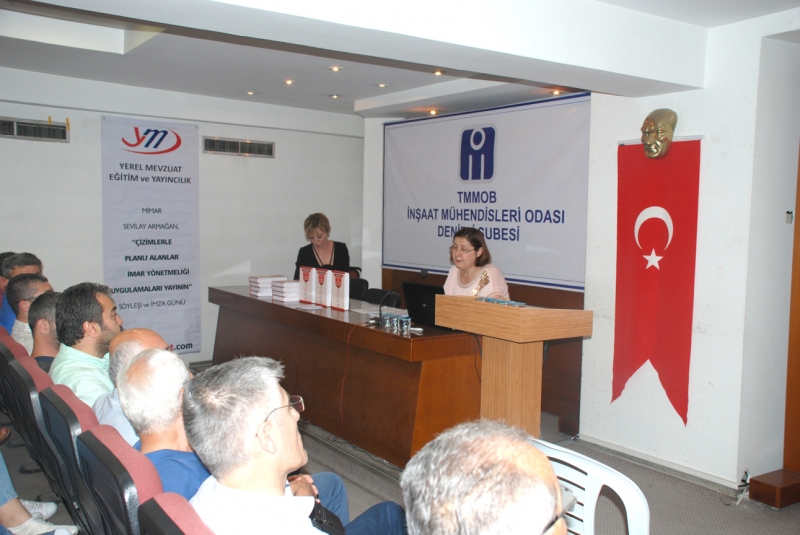 Mimar Sevilay Armağan ile Planlı Alanlar İmar Yönetmeliği Uygulamaları etkinliği yapıldı..