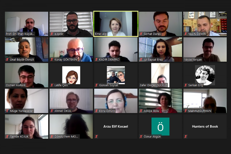 Pamukkale Teknokent, İl Milli Eğitim Müdürlüğüne Çevrimiçi Konuk Oldu