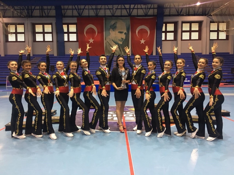 PAÜ Cimnastik Takımı Türkiye Şampiyonu Oldu