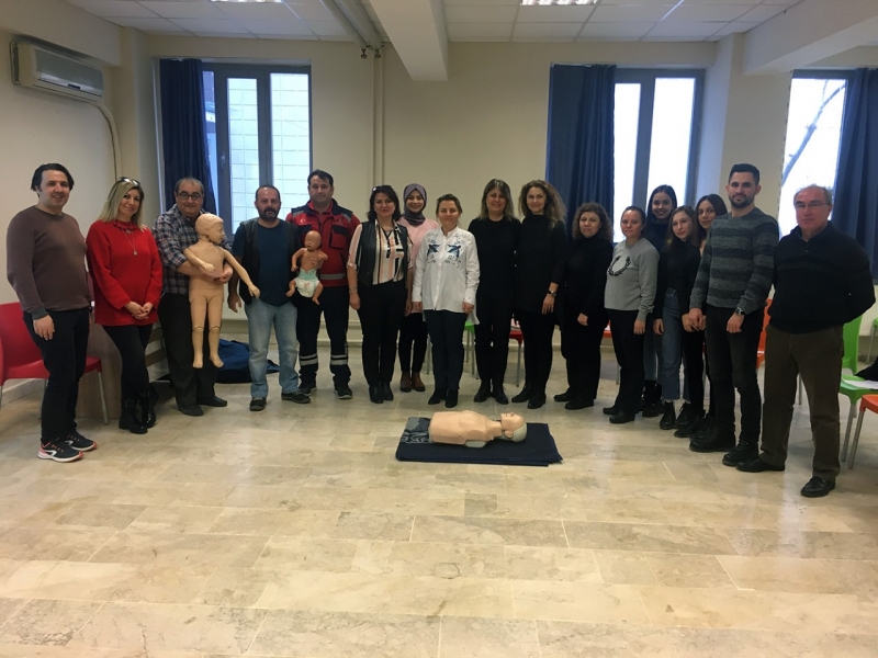 PAÜ Eğitim Fakültesi’nde İlk Yardım Eğitimleri Tamamlandı