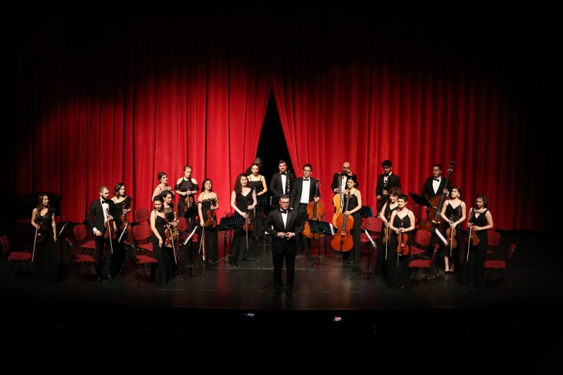PAÜ Gençlik Oda Orkestrası İzleyiciden Tam Not Aldı