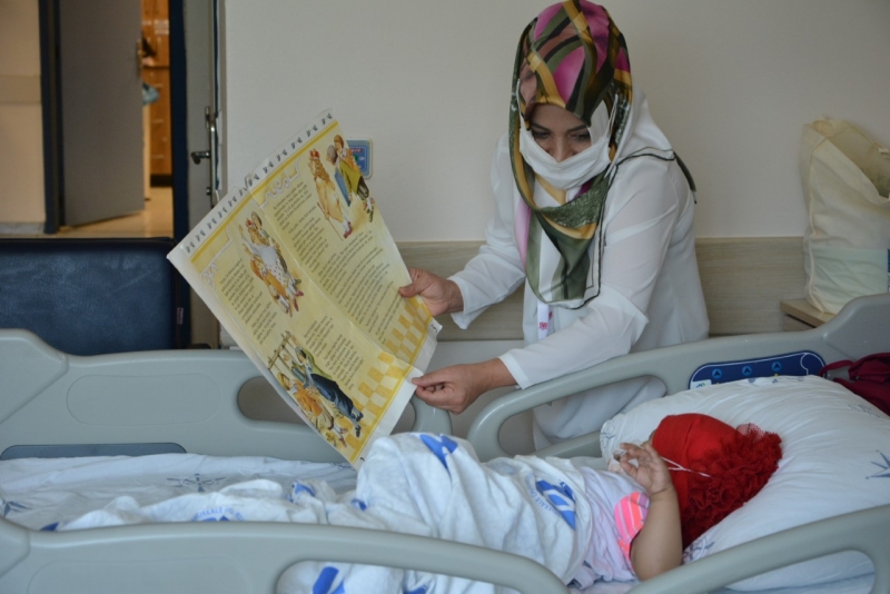 PAÜ Hastanesinde Çocuklar Eğitimden Geri Kalmadı