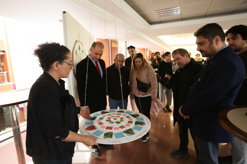 PAÜ Mimarlık Ve Tasarım Fakültesi Peyzaj Mimarlığı Bölümü Sergisi Necati Çomuk’a İthaf Edildi