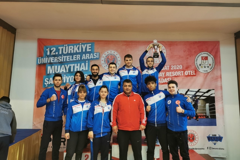 PAÜ Muaythai Takımı Türkiye İkincisi Oldu