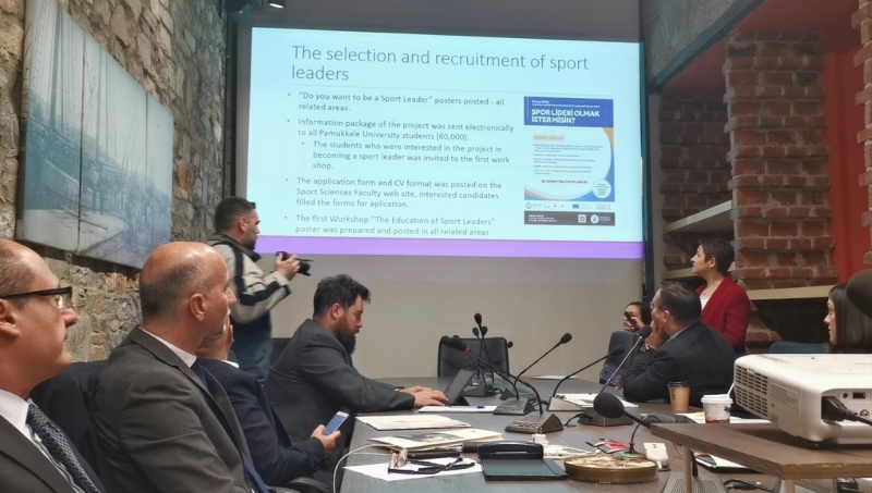 PAÜ SBF, 2. Uluslararası Avrupa Spor Liderliği Programı’na Katıldı