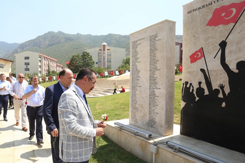 PAÜ’de 15 Temmuz Demokrasi ve Milli Birlik Günü Anma Töreni Düzenlendi