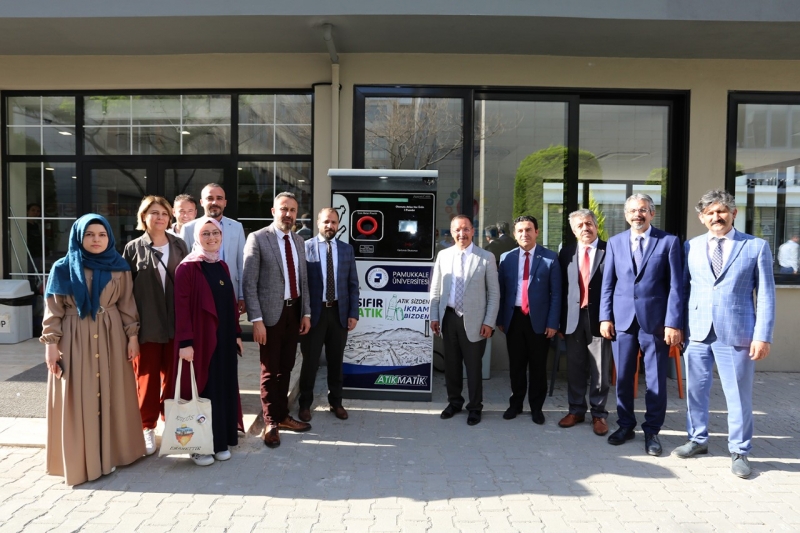 PAÜ’den Bir İlk “Atıkmatik Projesi”