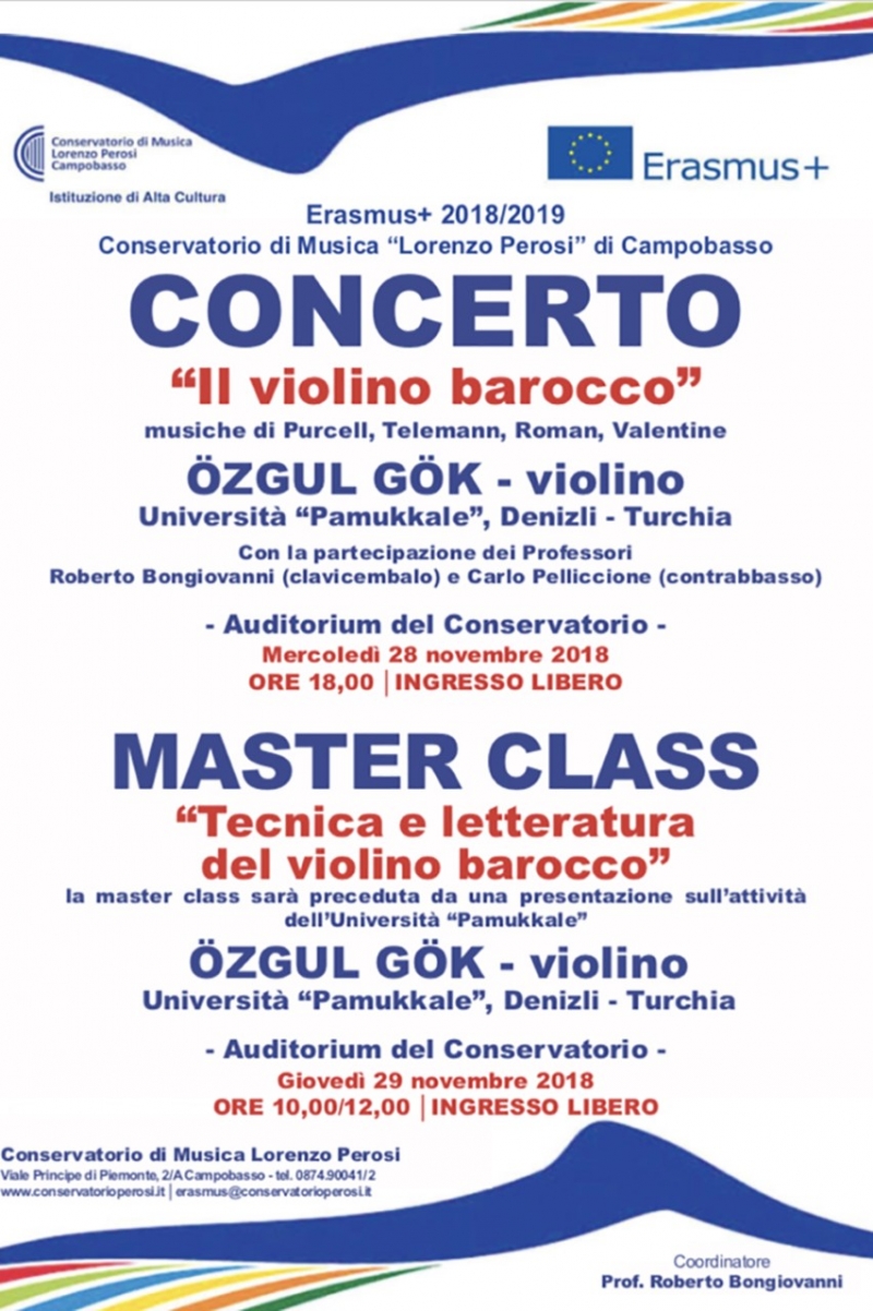 PAÜ’lü Akademisyen Sanatçıdan  Barok Müziğin Doğduğu Topraklarda Konser