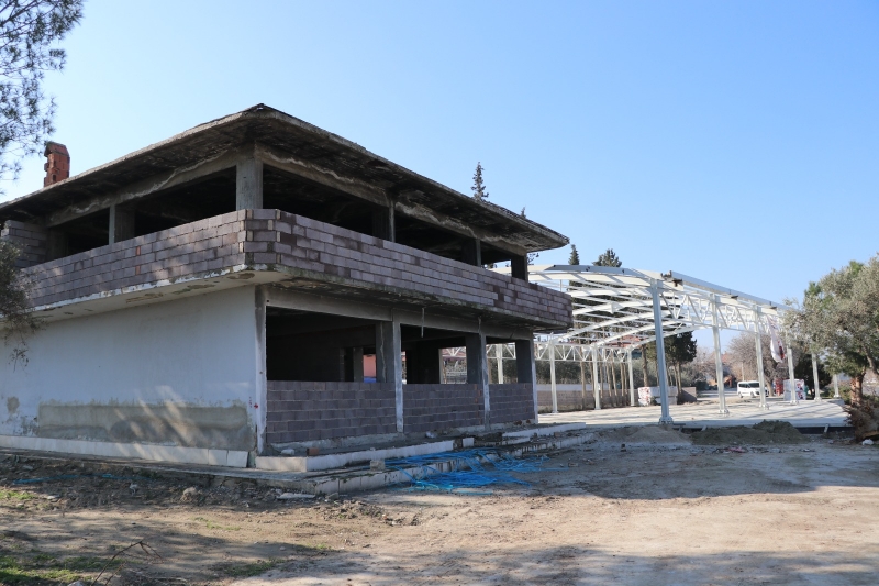 Sarayköy Belediyesi atıl binayı çok amaçlı tesise dönüştürüyor