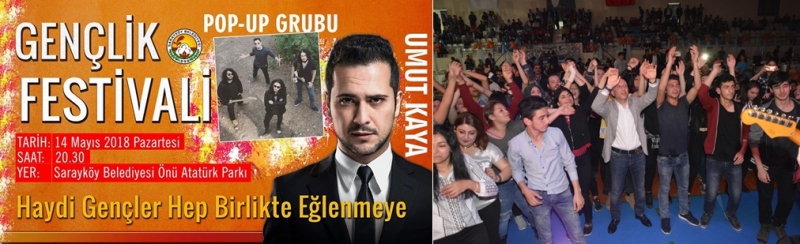 Sarayköy Belediyesi’nden Gençlik Festivali